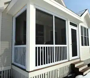 Integrated Screen Railing wall – Sleek & Durable Outdoor Protection